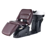 Kép 2/11 - YUME ESPOIR ESL luxus japán elektromos headspa ágy + fejmosó mokkabarna