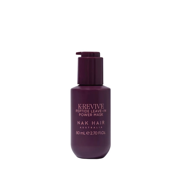 NAK K.REVIVE Peptide Leave-In Power Mask - Peptides Újjáépítő Leave-In Hajmaszk 80 ml