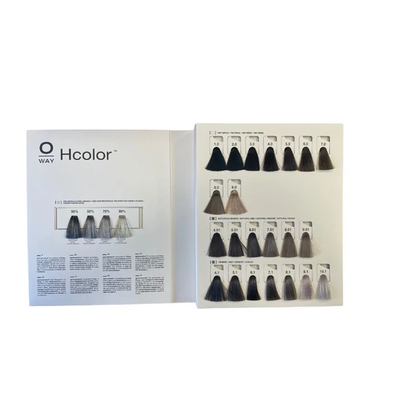 OWAY HCOLOR COLOR CHART – SZÍNSKÁLA